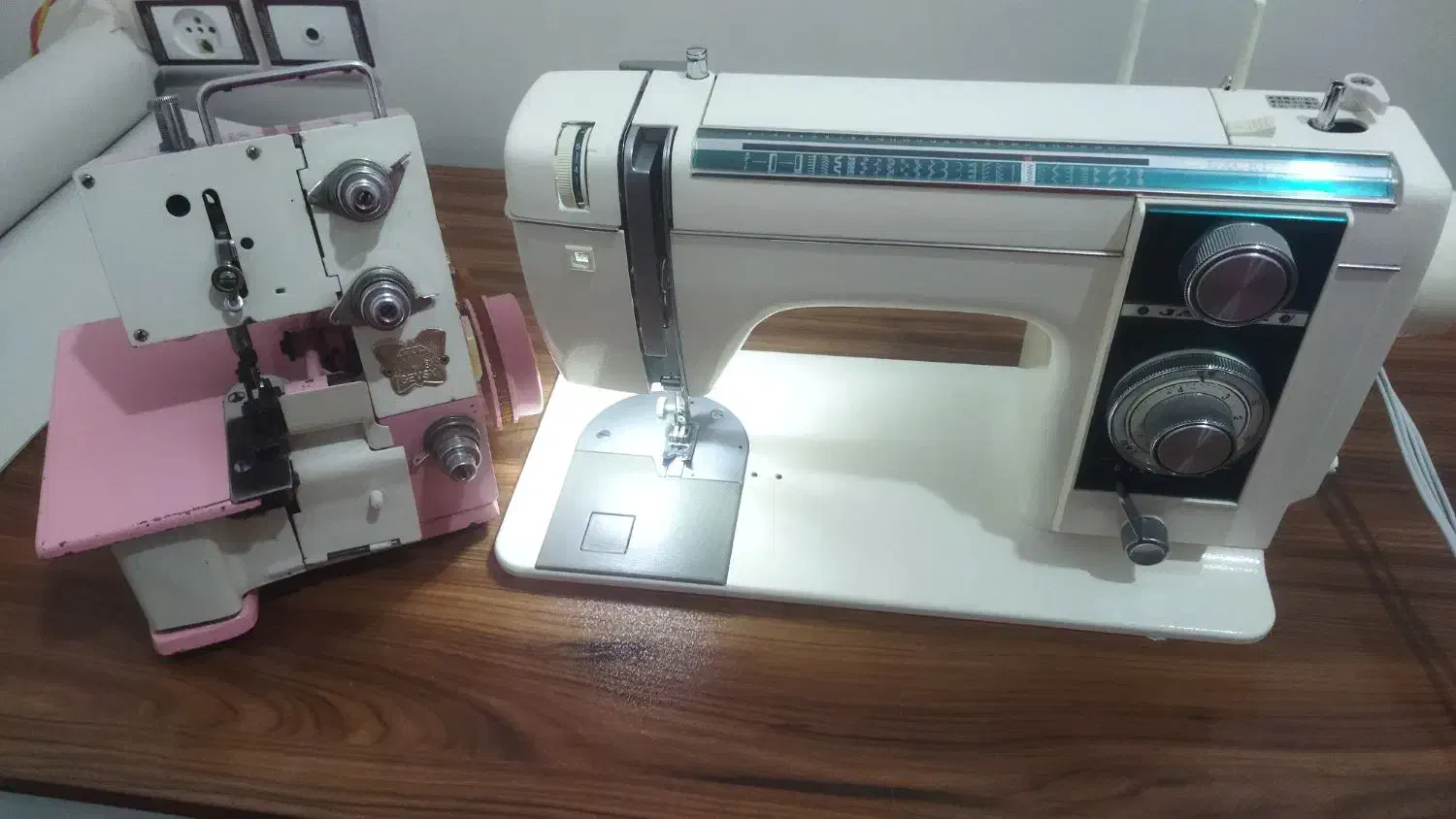 فروش چرخ خیاطی ژانومه وچرخ سردوز در حدنو|چرخ خیاطی و ریسندگی|قیروکارزین, |دیوار