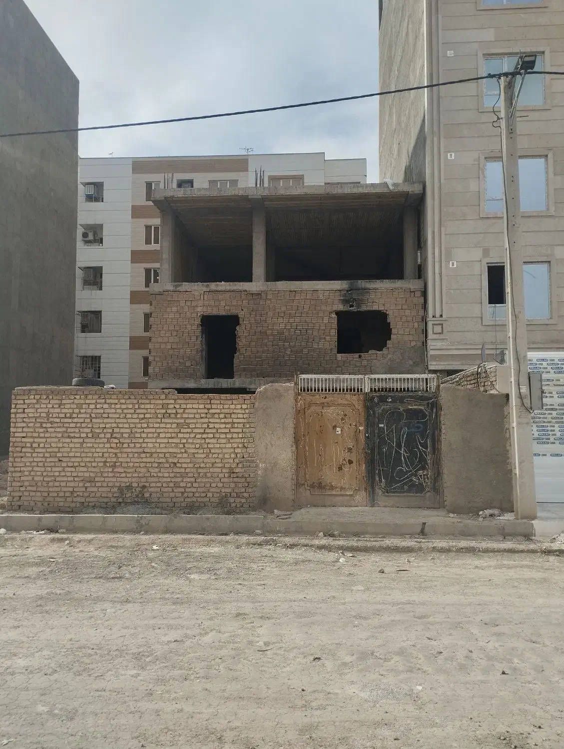 ساختمان نیمه کاره|فروش زمین و ملک کلنگی|رباطکریم, رباطکریم|دیوار