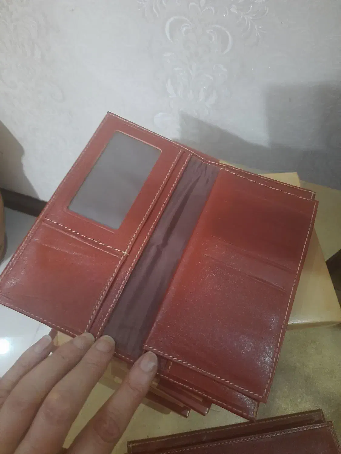 کیف پول کتی چرم بز|کیف، کفش، کمربند|چهارباغ, |دیوار