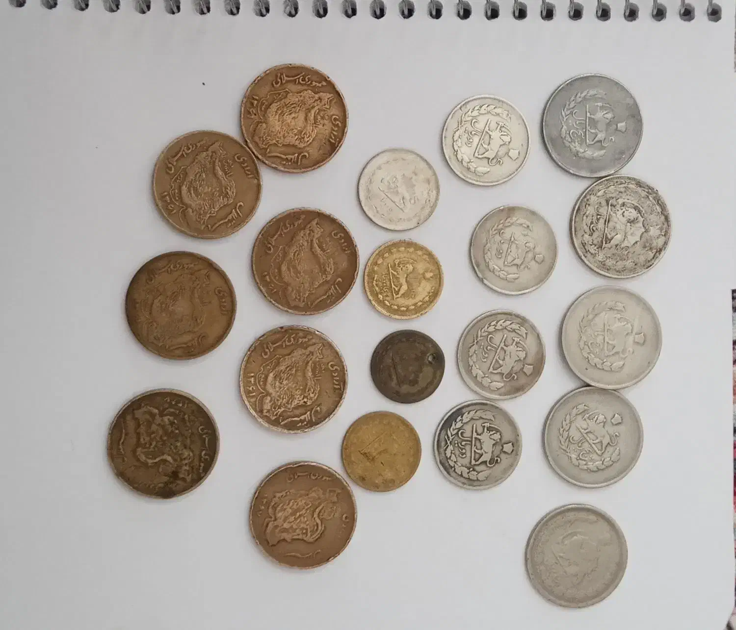 سکه های قدیمی|کلکسیون سکه، تمبر، اسکناس|ارومیه, |دیوار