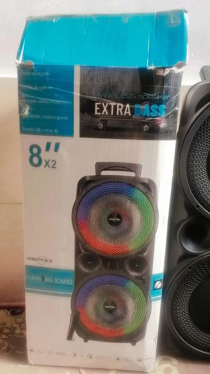 اسپیکر GREATNiCE GTS-1569|صوتی و تصویری|شیراز, سلطان آباد|دیوار