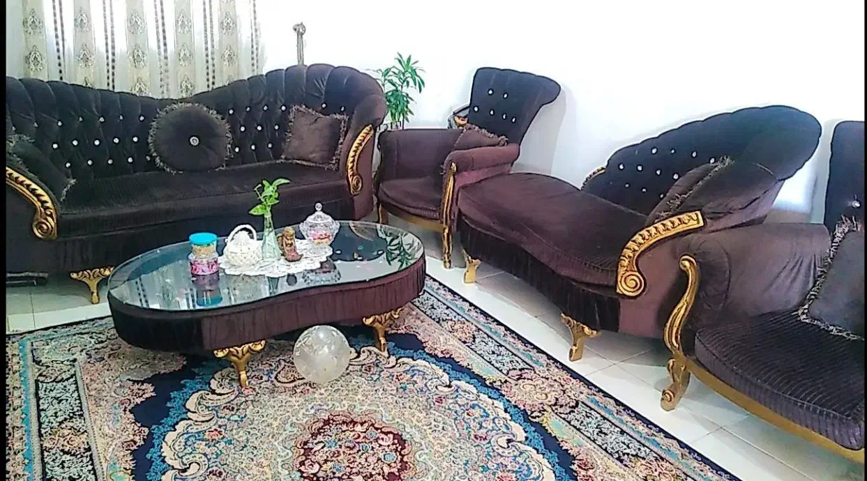 مبل ۸ نفره|مبلمان خانگی و میز عسلی|رشت, لاکان|دیوار