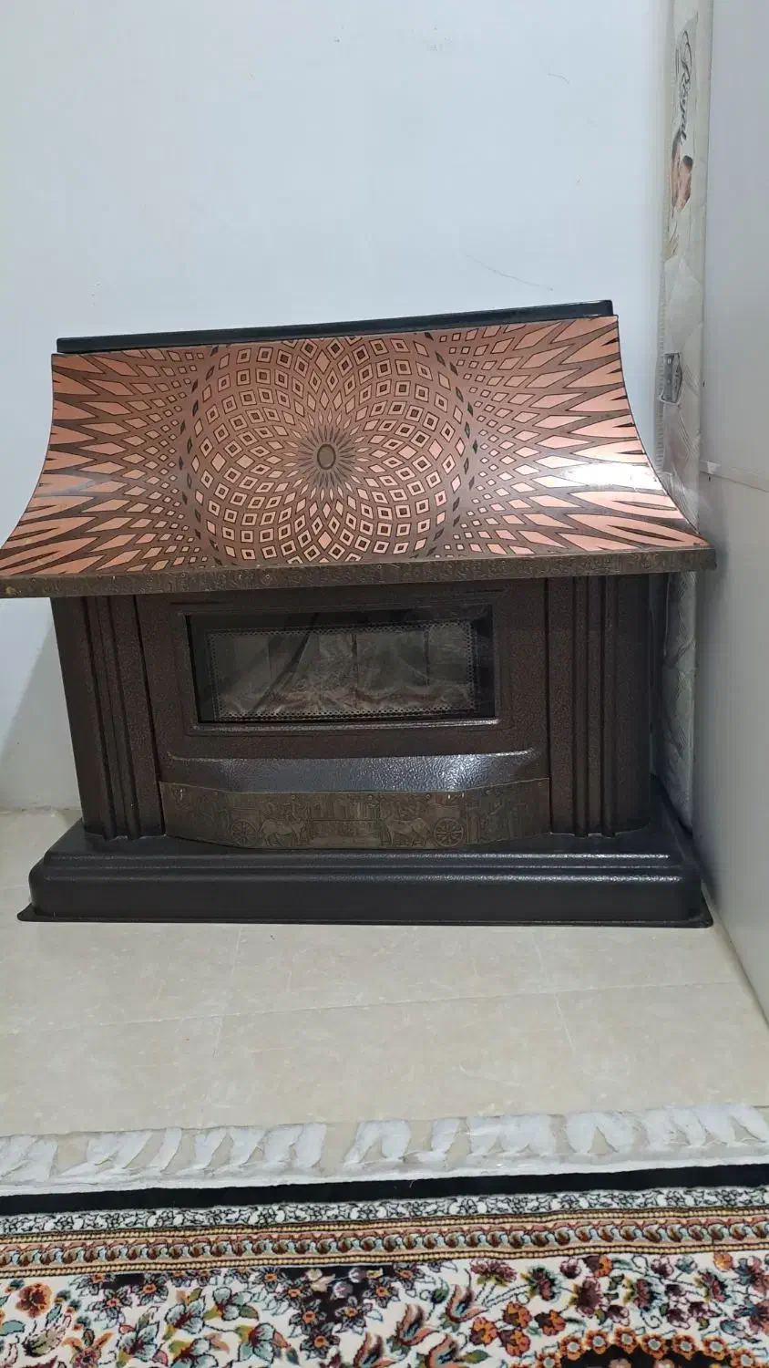 بخاری گازی مدل شومینه|بخاری، هیتر، شومینه|هشتگرد, شهرک راه آهن|دیوار