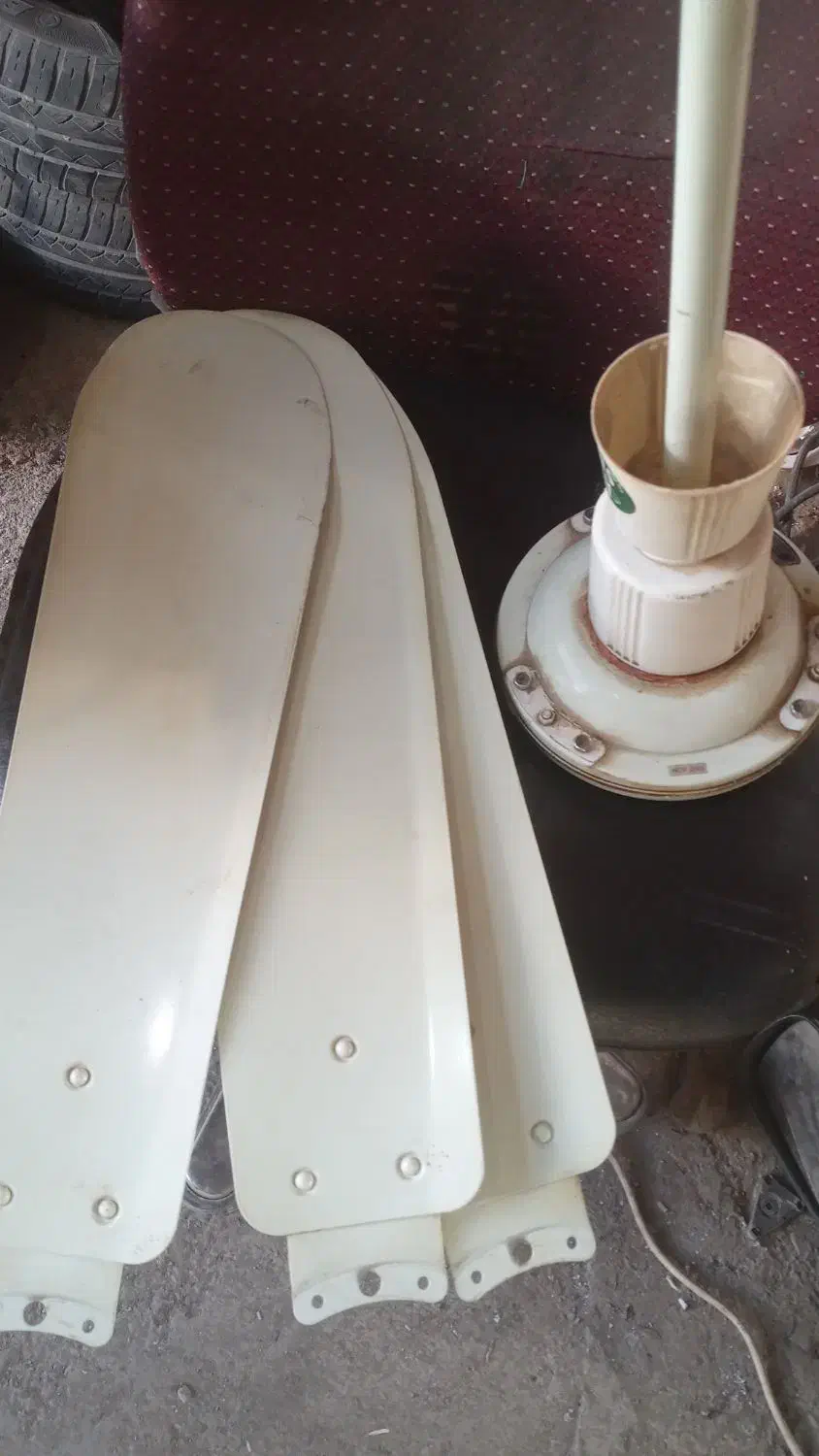 پنکه سقفی|پنکه و تصفیهکنندهٔ هوا|اراک, |دیوار