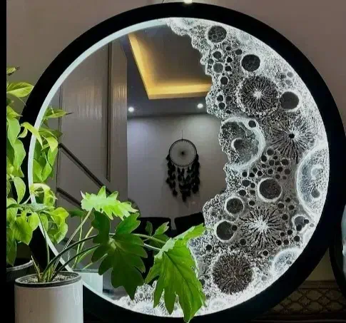 تابلو ماه برجسته برا روز مادر|تابلو، نقاشی، عکس|یزد, |دیوار