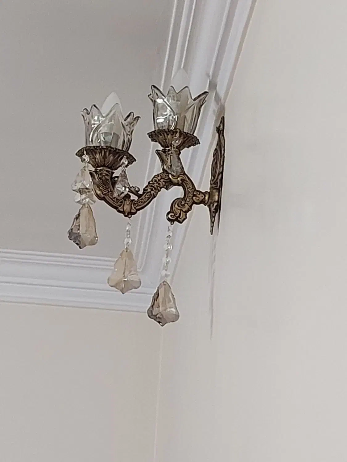 لوستر برنز ۶ شاخه|لوستر و چراغ آویز|تهران, منیریه|دیوار