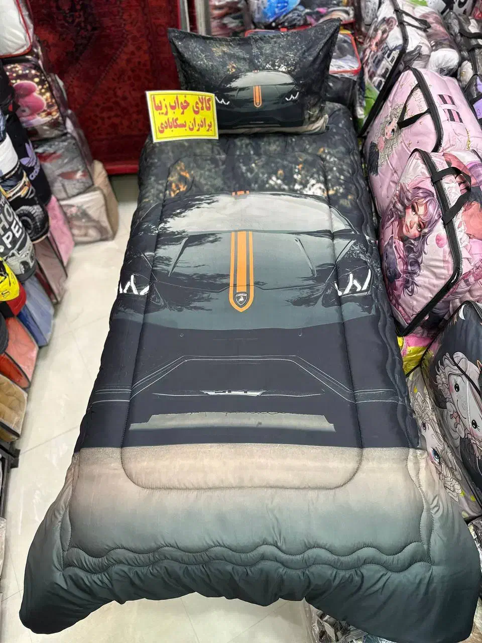 روتختی یک نفره چاپ سه بعدی ماشین لامبورگینی|سرویس روتختی|مشهد, پایین خیابان|دیوار