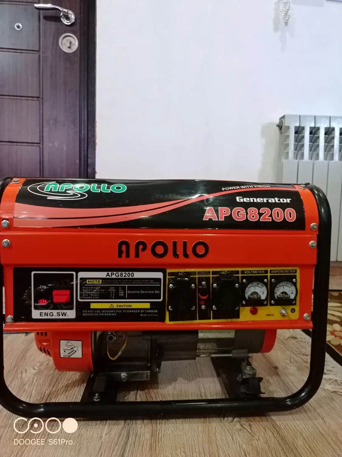 فروش موتور برق 3.5 نو سرویس شده|ماشینآلات صنعتی|سیاهکل, |دیوار