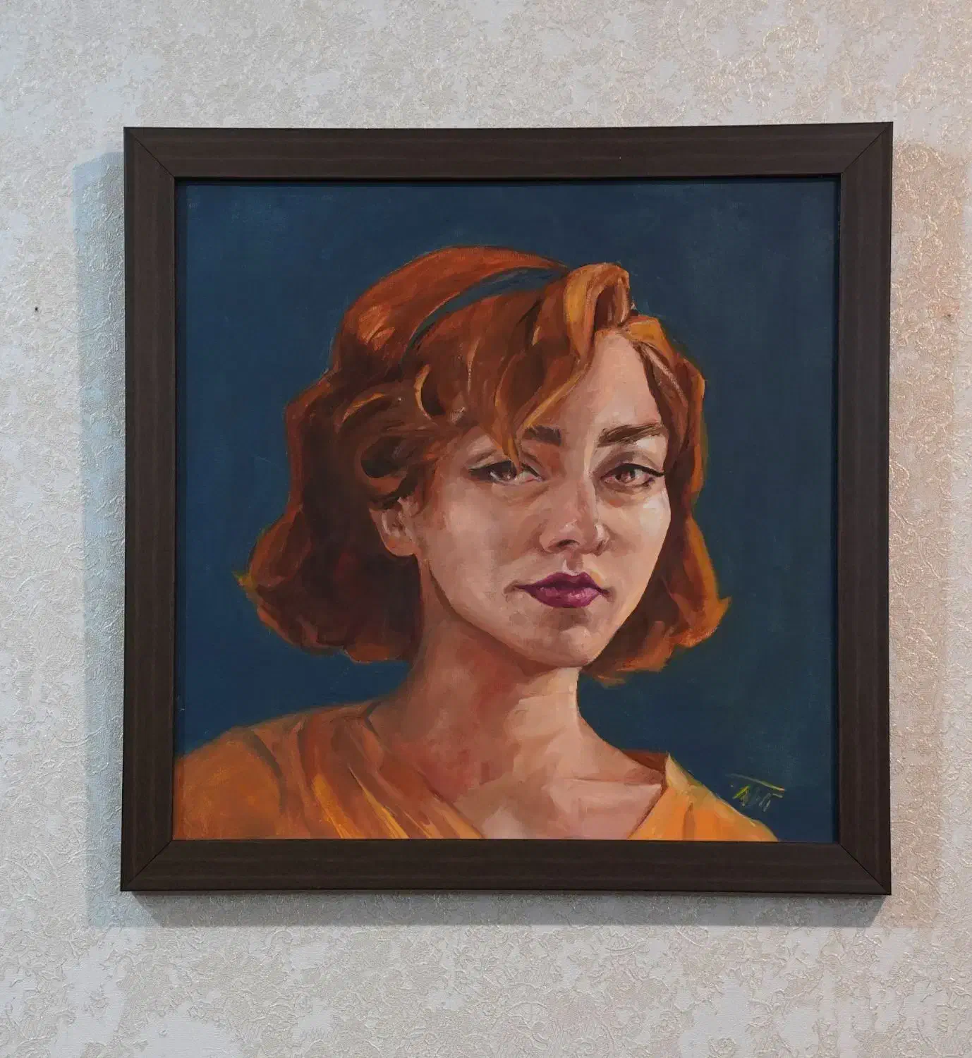 نقاشی رنگ روغن روی بوم|تابلو، نقاشی، عکس|اصفهان, رزمندگان|دیوار