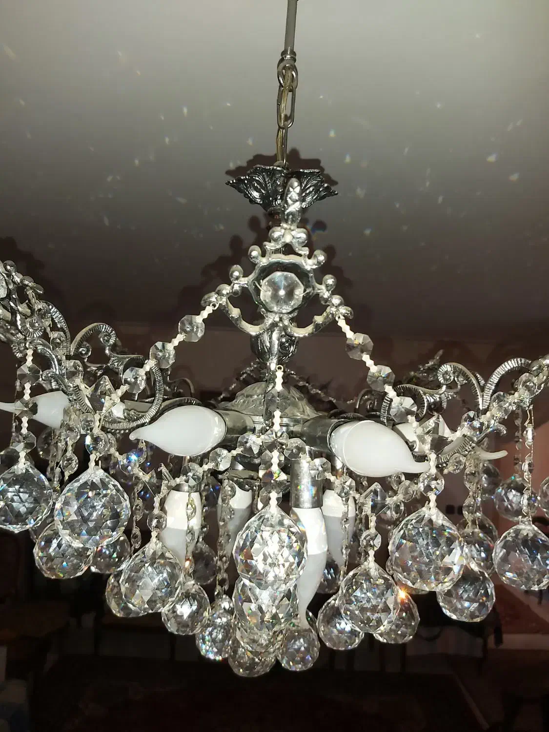 لوستر کریستال|لوستر و چراغ آویز|تبریز, |دیوار