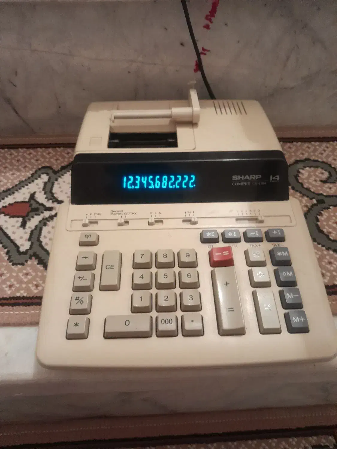 ماشین حساب قدیمی|کلکسیون اشیاء عتیقه|مشکیندشت, |دیوار