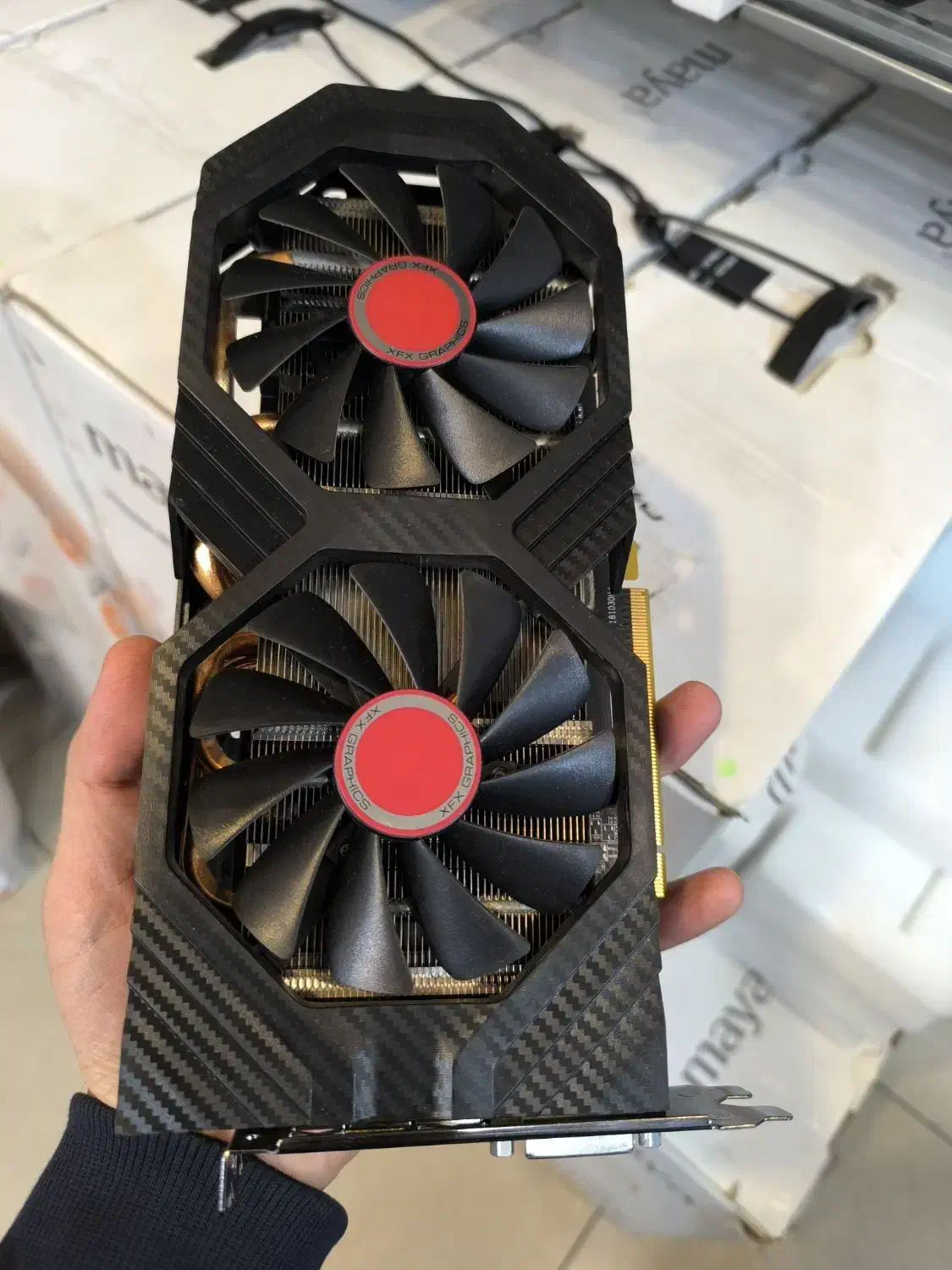 XFX RX 580 گرافیک|قطعات و لوازم جانبی رایانه|شیراز, ملاصدرا|دیوار