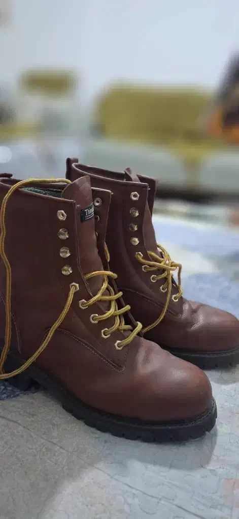 کفش چرم ایمنی سایز ۴۳ مردانه|کیف، کفش، کمربند|اهواز, سپیدار|دیوار