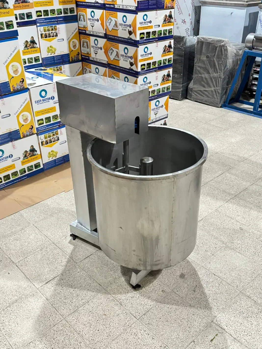 کره گیر تمام استیل K202L- مناسب کارگاه لبنیاتی|ماشین‌آلات صنعتی|اهواز, شهرک صنعتی شماره 4|دیوار