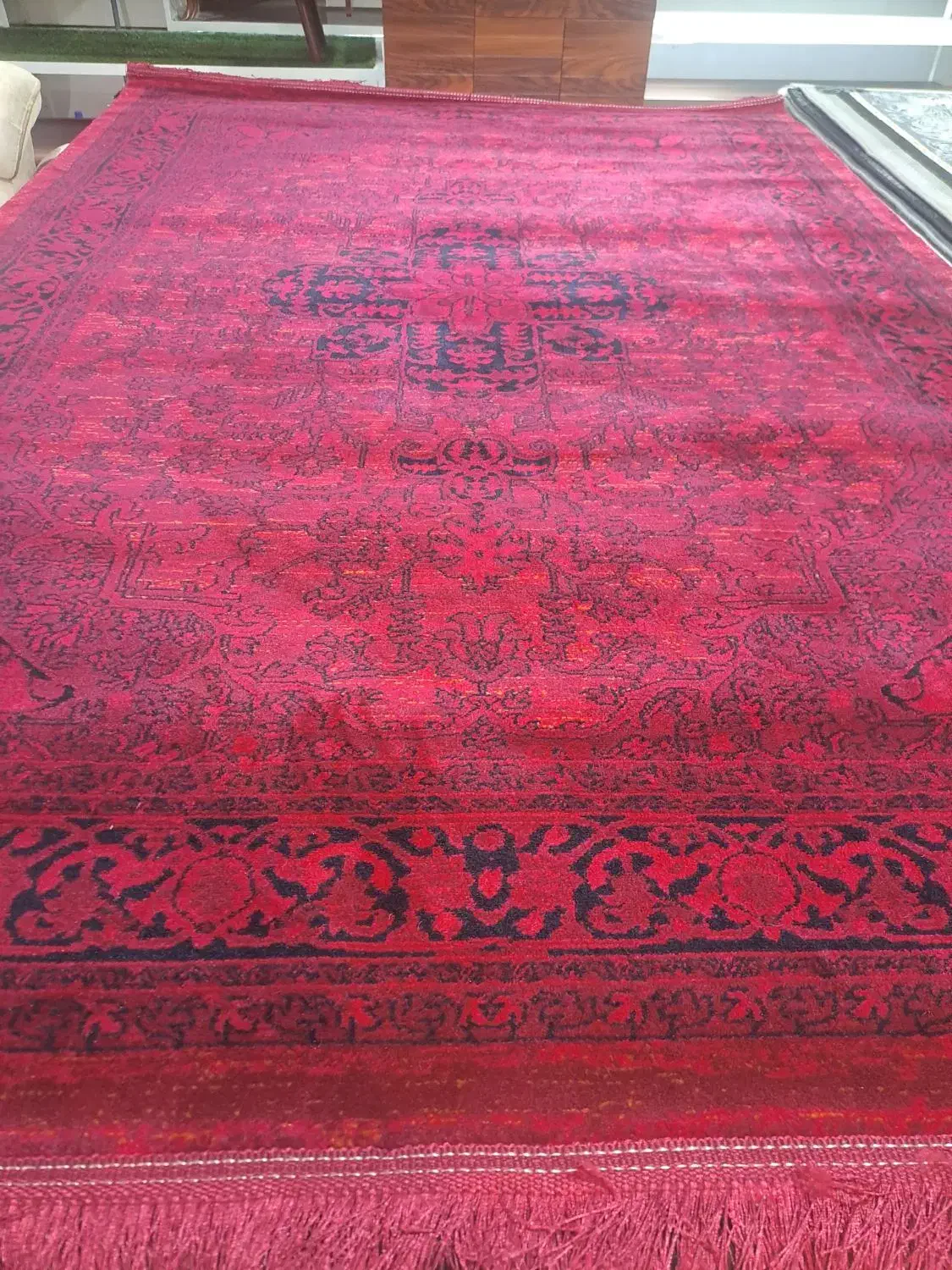 فرش زیبا با کیفیت ۷۰۰شانه|فرش|بجنورد, |دیوار