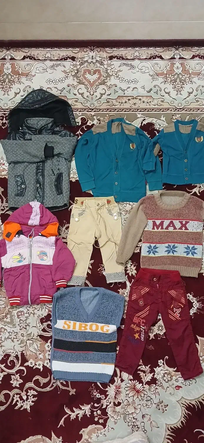 کابشن لباس شلوار|کفش و لباس بچه|یزد, |دیوار