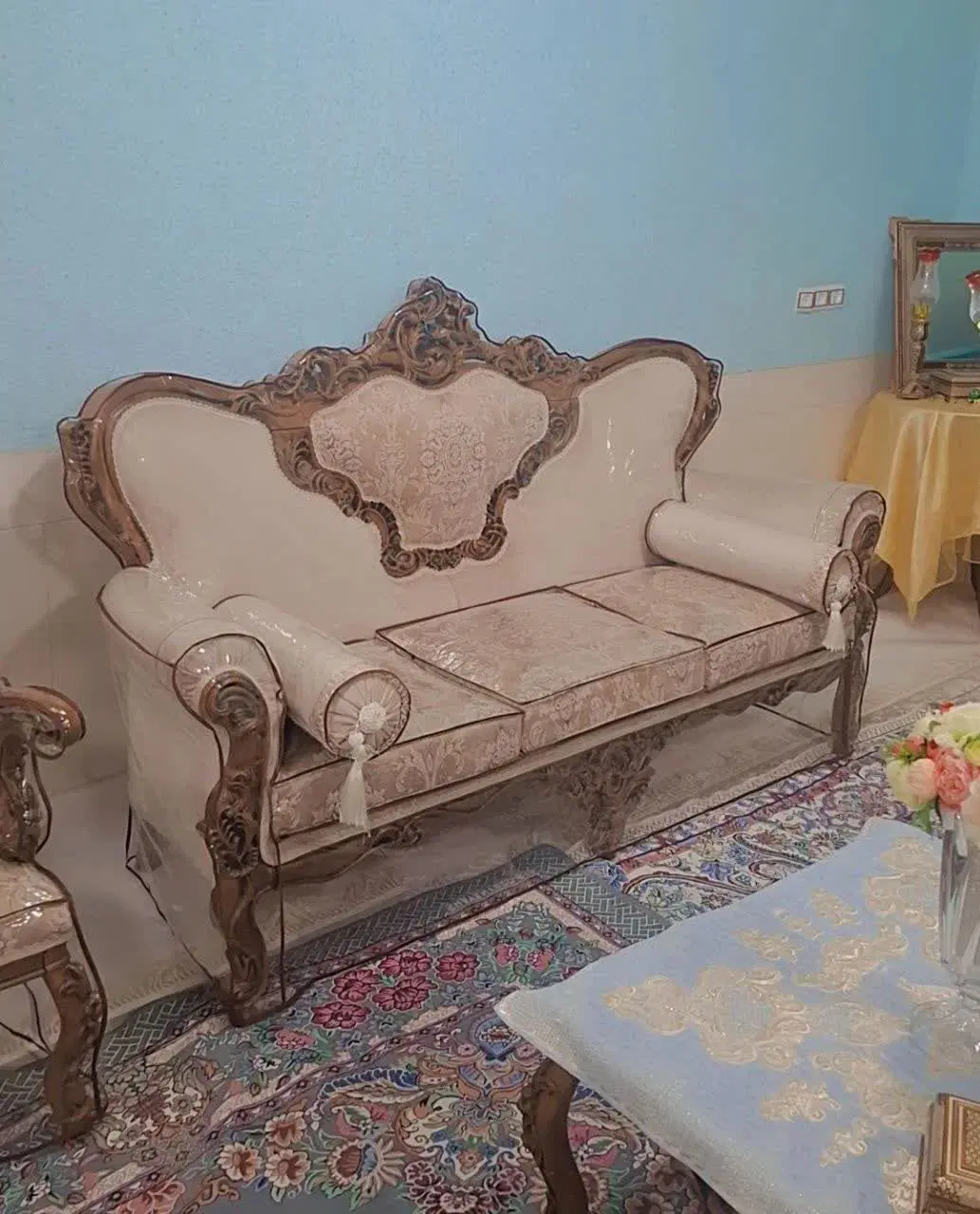 پیراهن مبل روکش مبل کاورمبل ژلاتینی طلقی|مبلمان خانگی و میز عسلی|تهران, شهید رجایی|دیوار