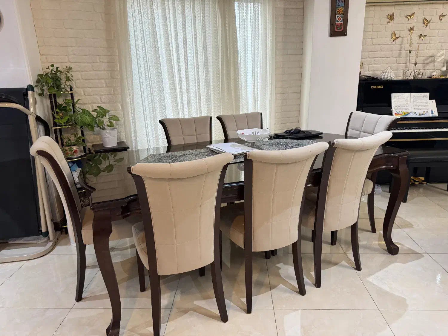 میز ناهار خوری ۸ نفره|میز و صندلی غذاخوری|تنکابن, |دیوار