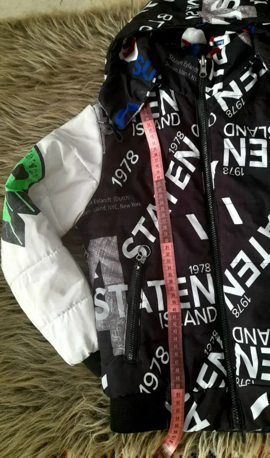 کاپشن دورویه پسرانه شیک کاملا گرم،بدون ایراد|کفش و لباس بچه|تبریز, |دیوار