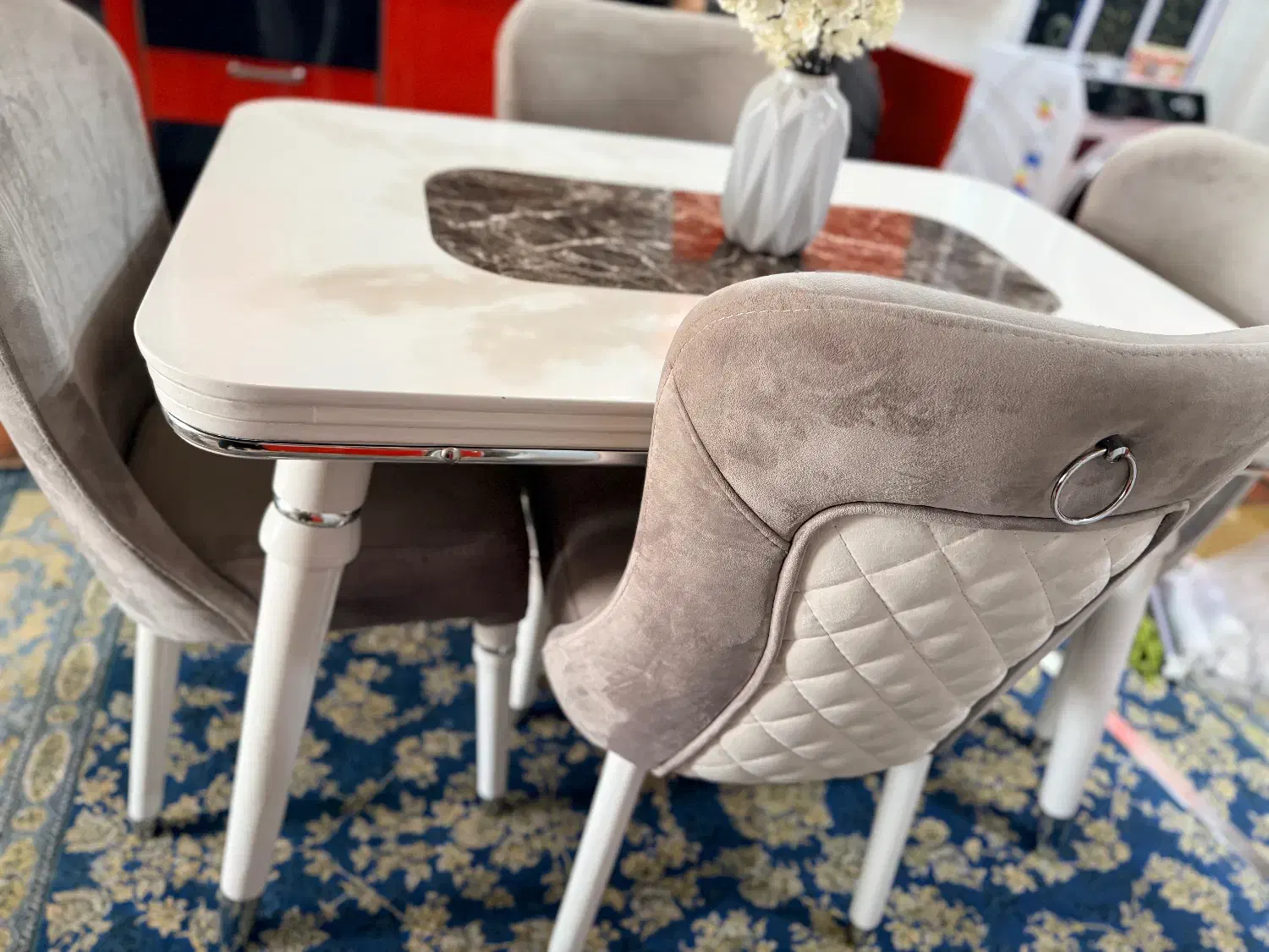 میز ناهار خوری|میز و صندلی غذاخوری|گتوند, |دیوار