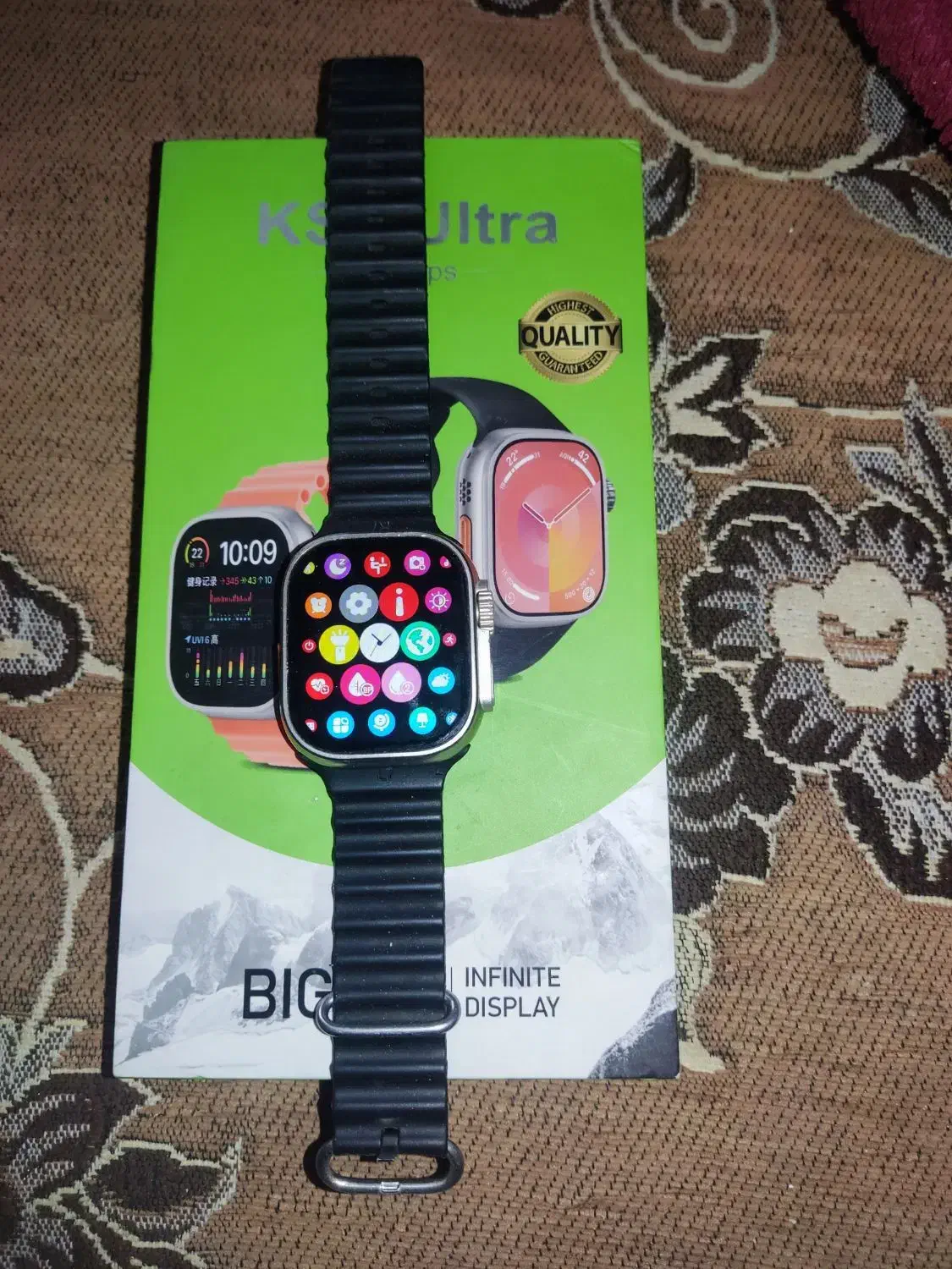 ساعت هوشمندنو مایل به معاوضه|ساعت|بیرجند, |دیوار