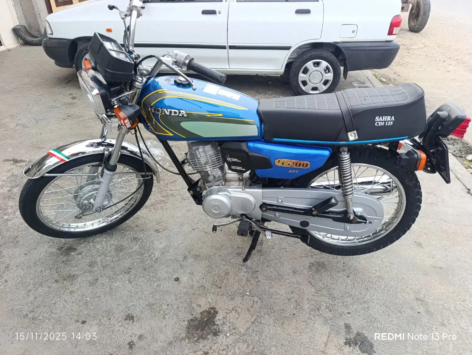 موتور کاریزان در حدخشک انجین با ضمانت|موتورسیکلت|آق قلا, |دیوار