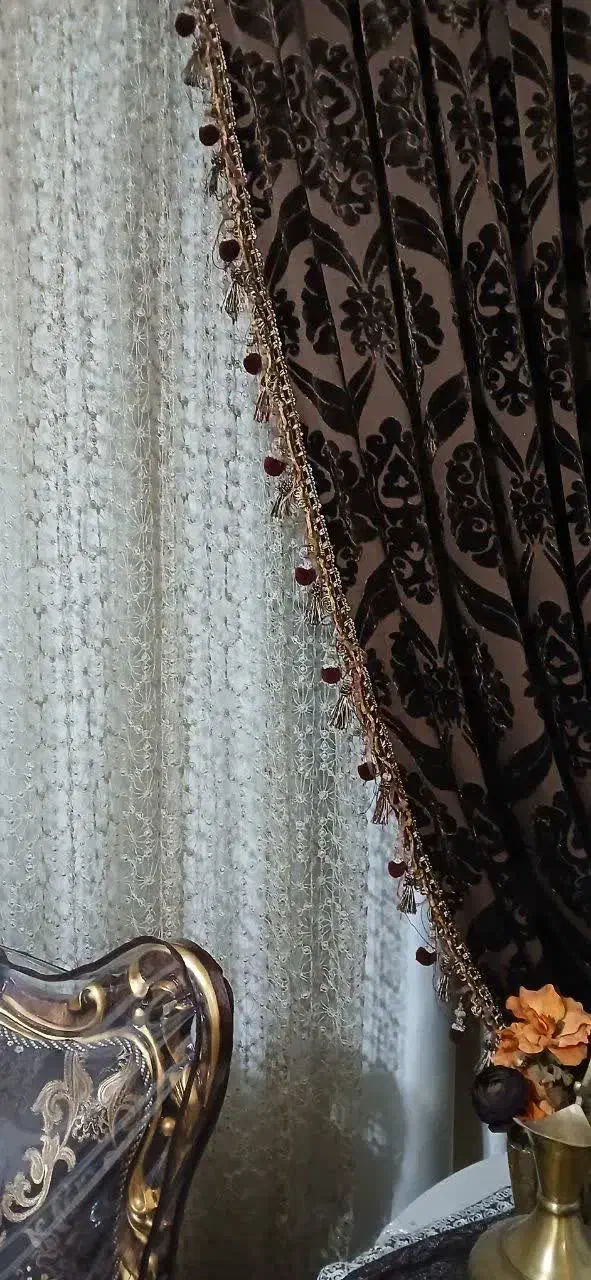 پرده|پرده، رانر، رومیزی|تیران, |دیوار