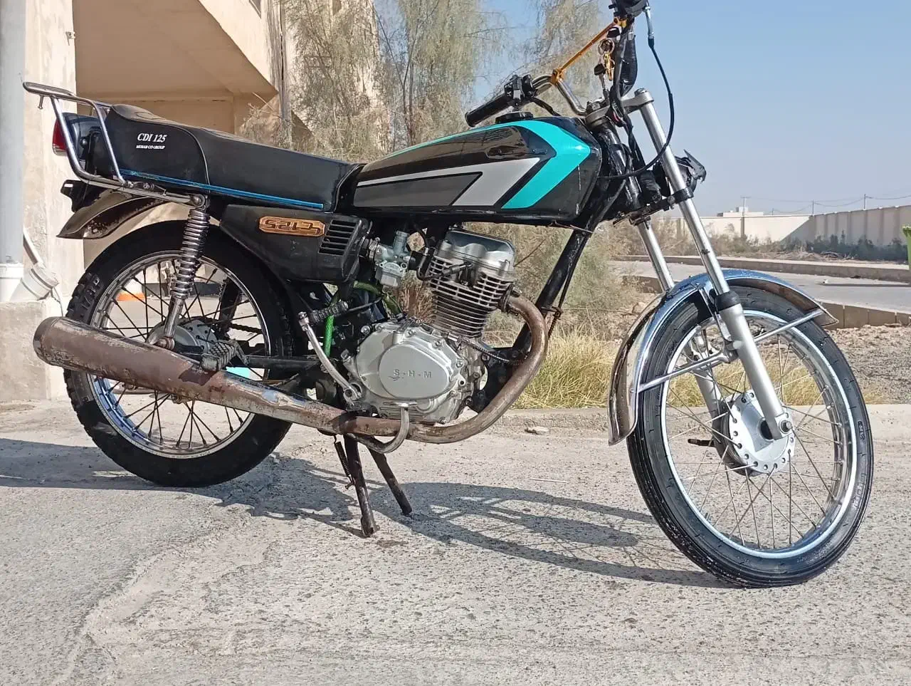 125cc|موتورسیکلت|شیبکوه (هرمزگان), |دیوار
