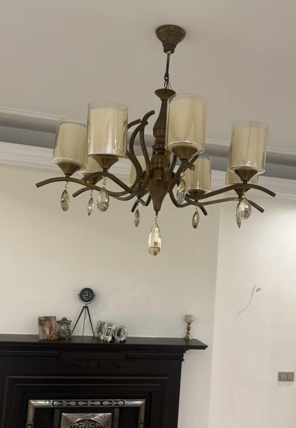 لوستر عصایی ۸ شاخه|لوستر و چراغ آویز|تهران, امانیه|دیوار