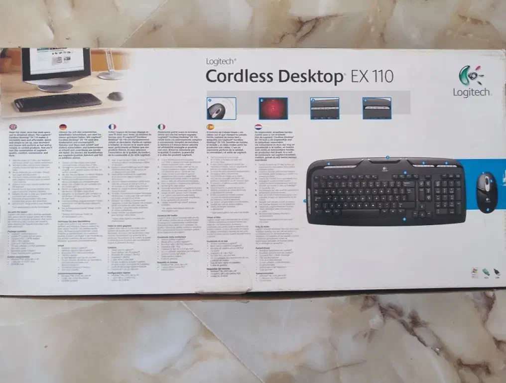 موس و کیبورد بیسیم لاجتیک|قطعات و لوازم جانبی رایانه|ری, حمزه‌آباد|دیوار