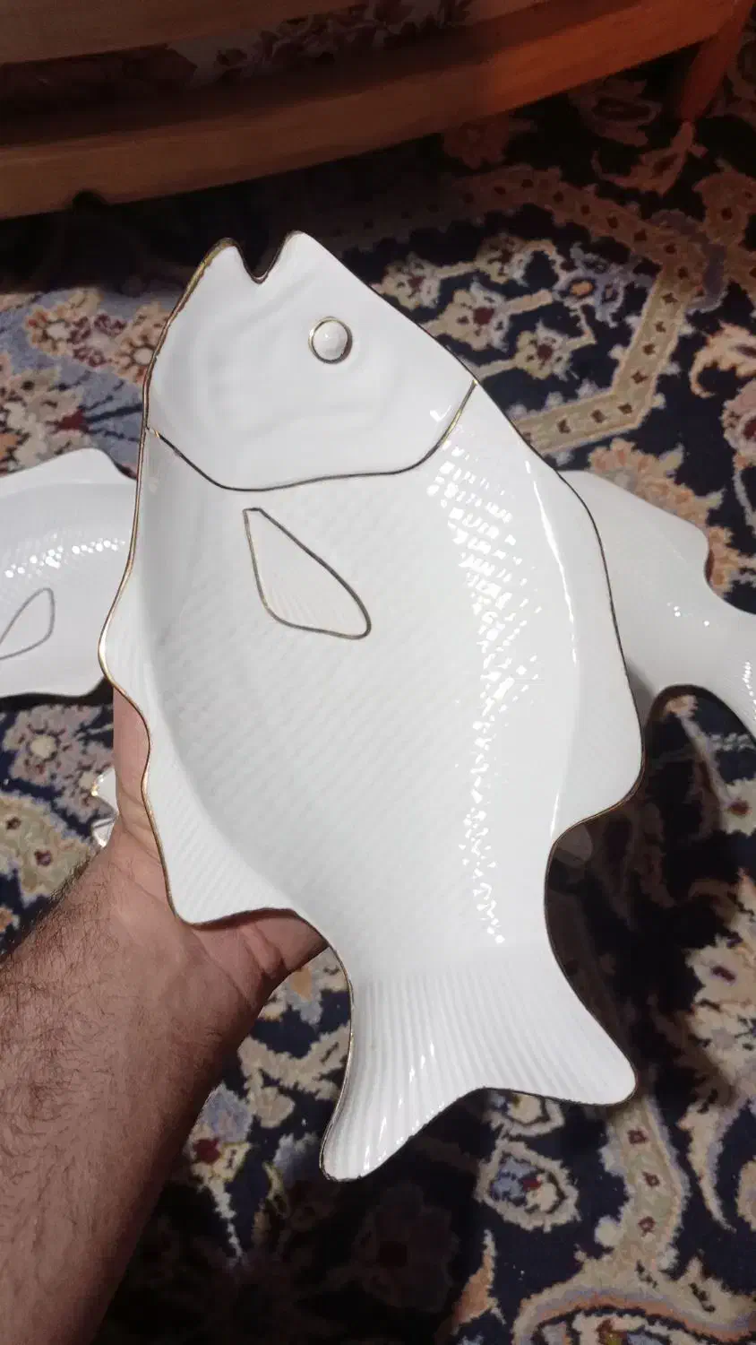 بشقاب طرح ماهی|ظروف سرو و پذیرایی|اهواز, زیتون کارمندی|دیوار