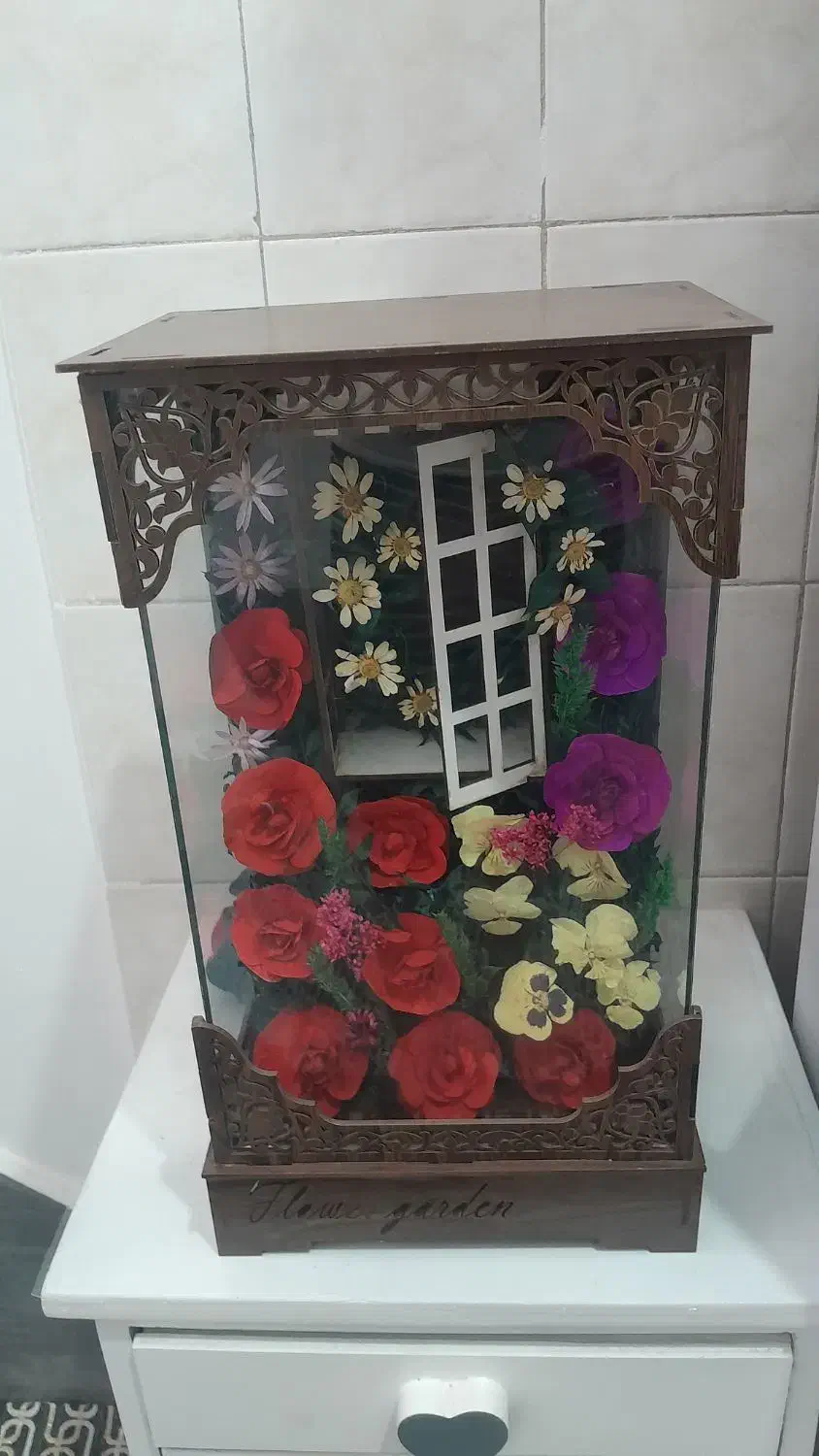 باکس گل|گل مصنوعی|قم, شاه سید علی|دیوار
