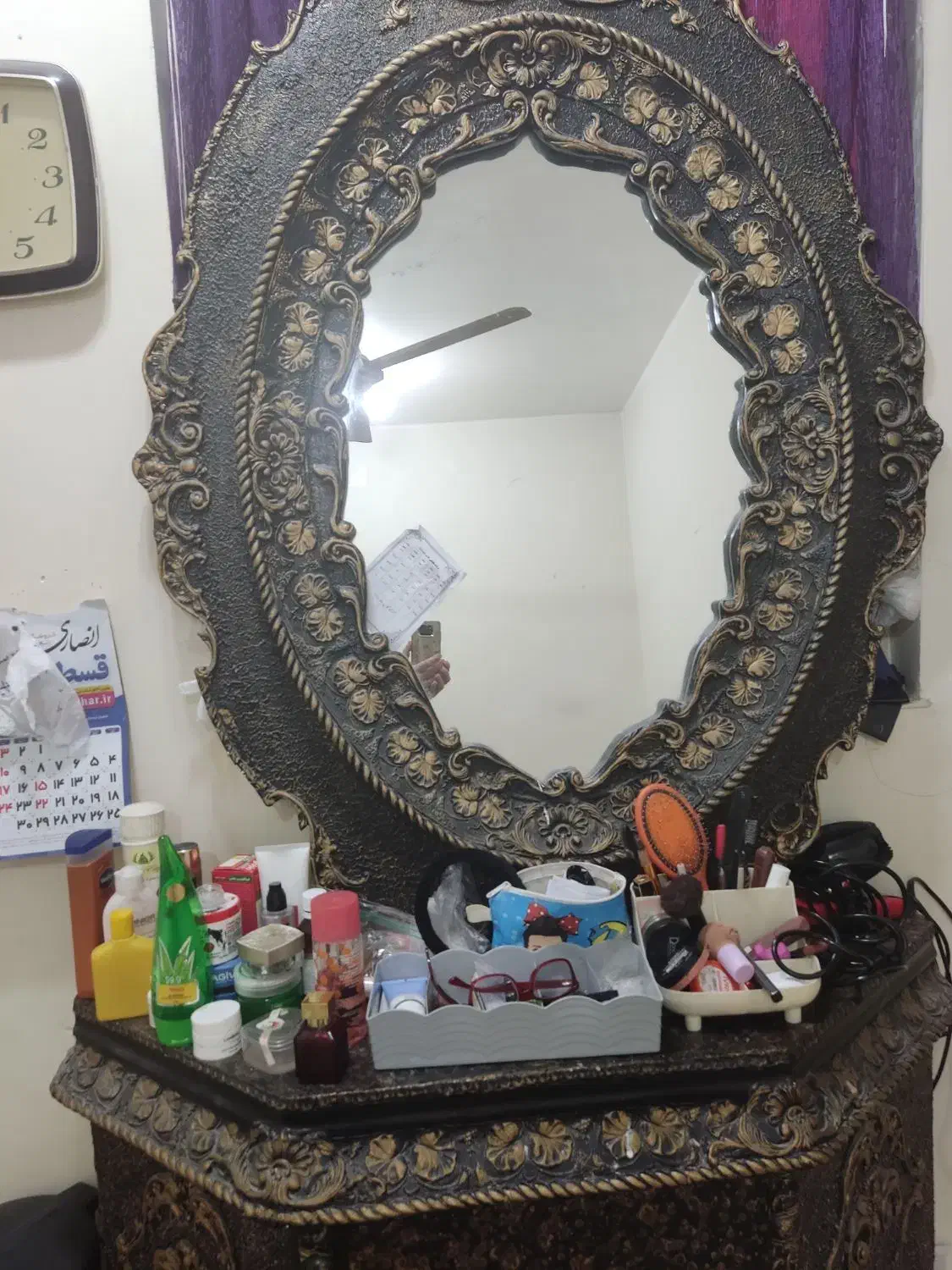 اینه کنسول|بوفه، ویترین، کنسول|دزفول, |دیوار