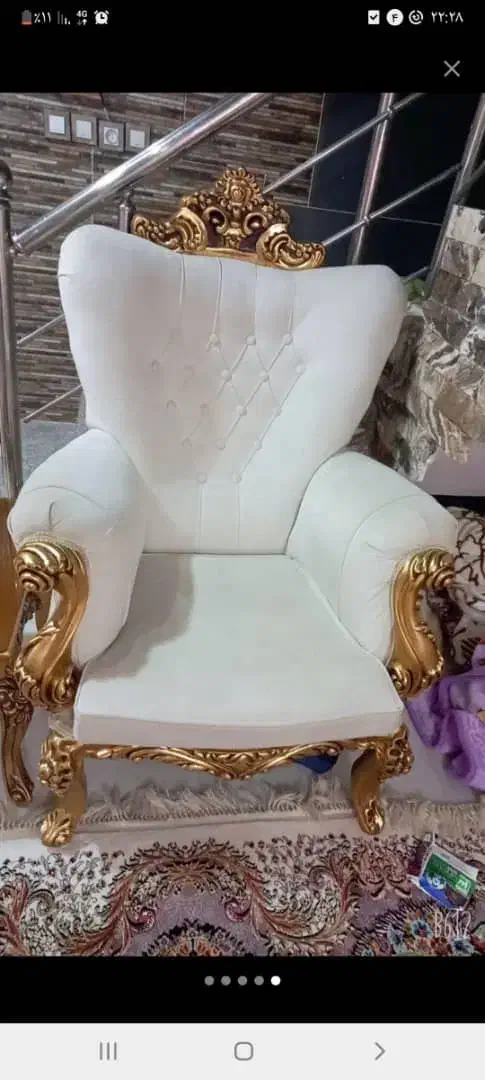 مبل 8نفره سلطنتی و راحتی|مبلمان خانگی و میز عسلی|سیرجان, |دیوار