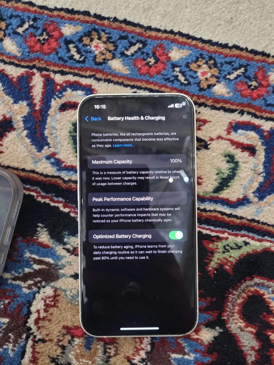 آیفون 13 نرمال باطری 100|موبایل|کرمان, |دیوار