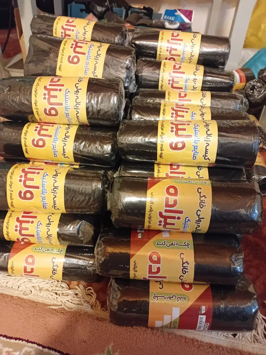 تولیدسفره کیسه زباله نایلون فریزر|ظروف نگهدارنده، پلاستیکی، یک‌بارمصرف|آستارا, |دیوار