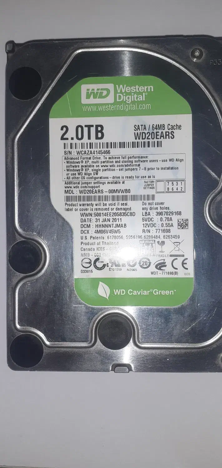 هارد اینترنال|قطعات و لوازم جانبی رایانه|کرمان, |دیوار