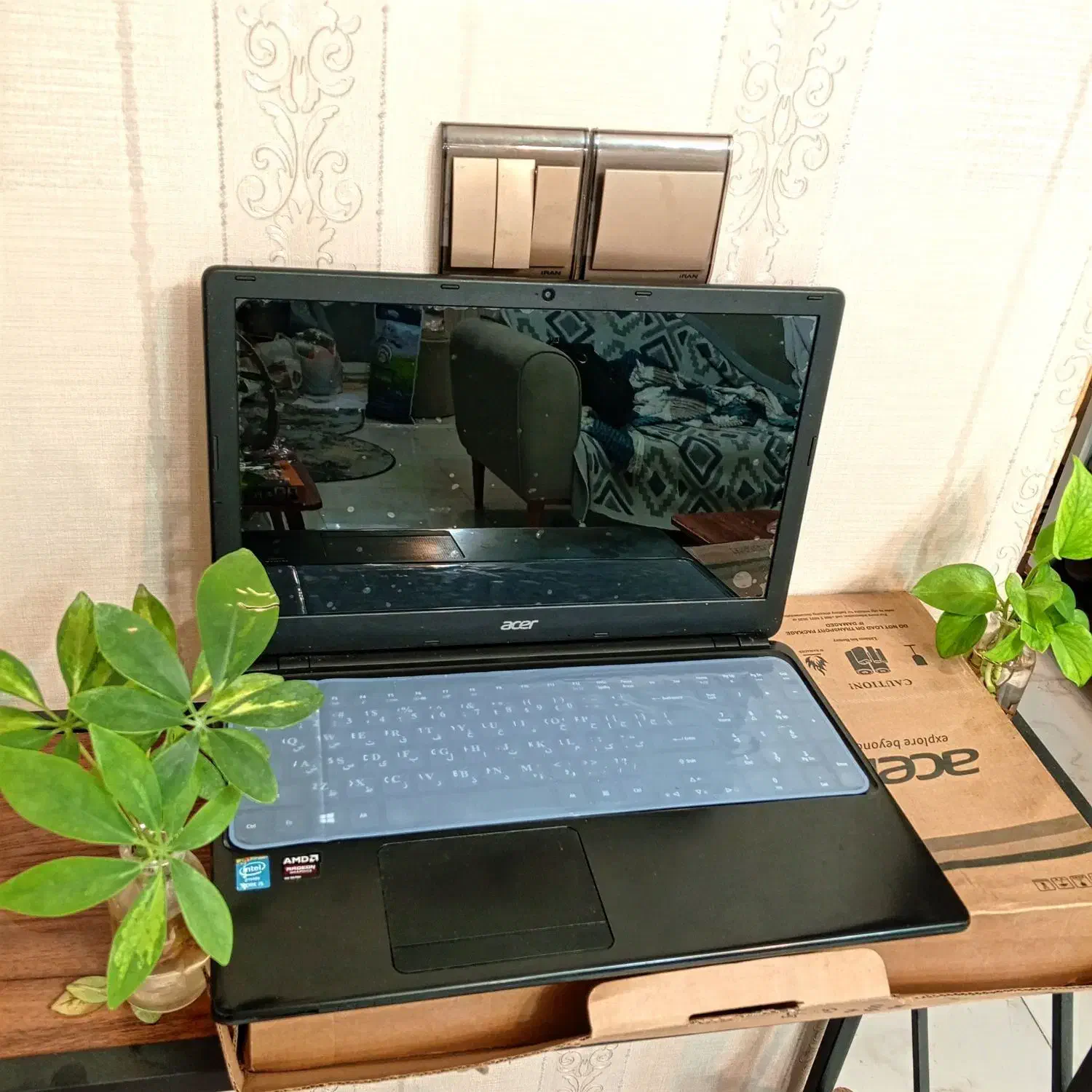 لپ تاپ قدرتمند Acer دو گیگ گرافیک مجزا رم ۸|رایانه همراه|اصفهان, رسالت|دیوار