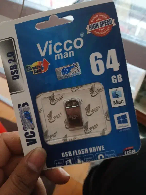 فلش Vicco Man 64GB|لوازم جانبی موبایل و تبلت|کرمانشاه, |دیوار