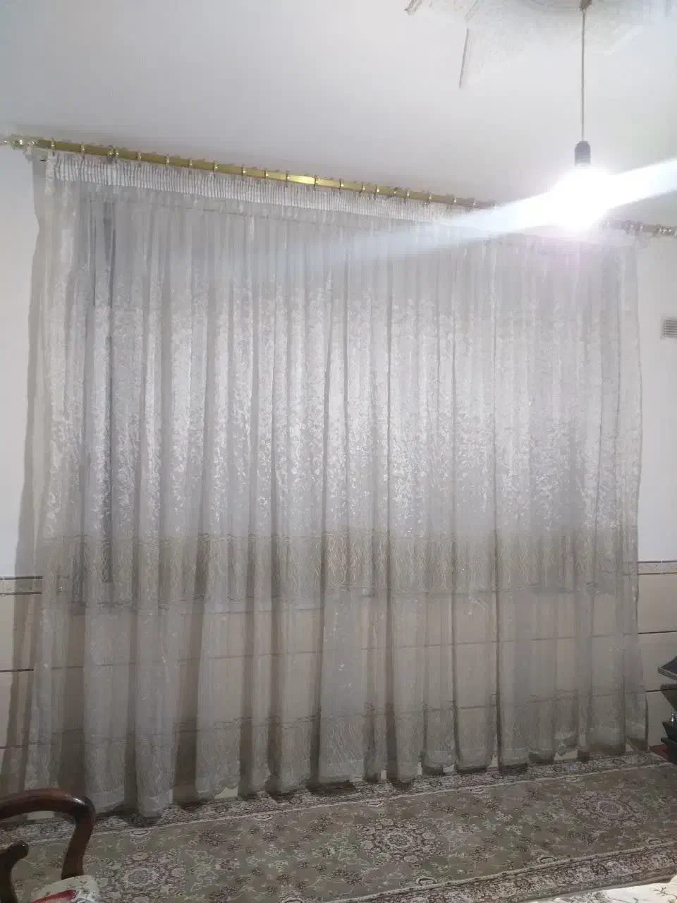 پرده حریر|پرده، رانر، رومیزی|بیجار, |دیوار