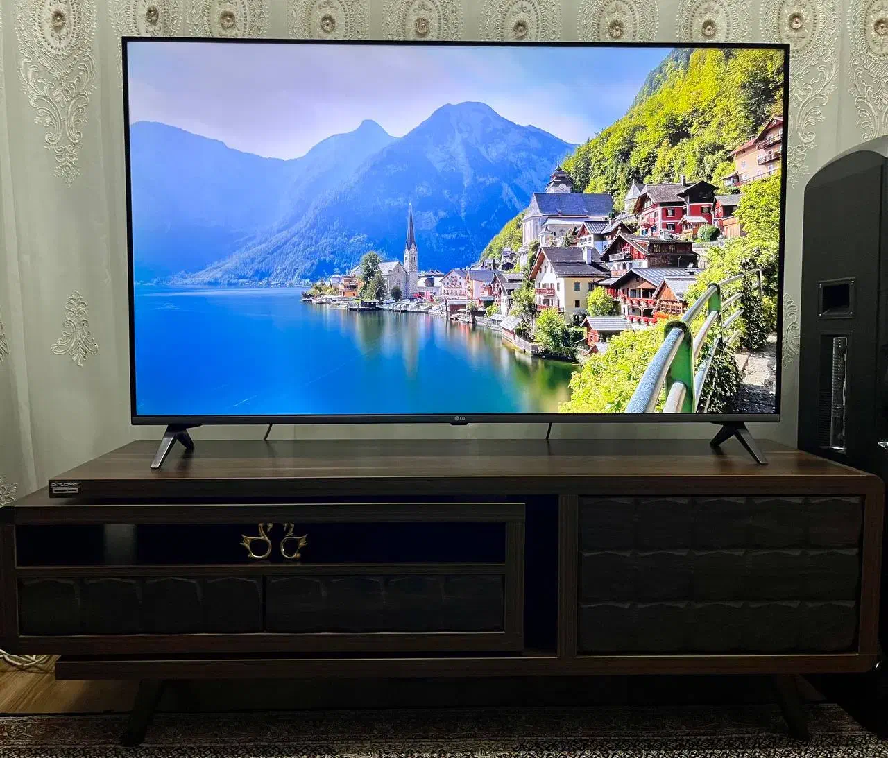 تلویزیون ال جی 55 اینچ|تلویزیون و پروژکتور|اردبیل, |دیوار