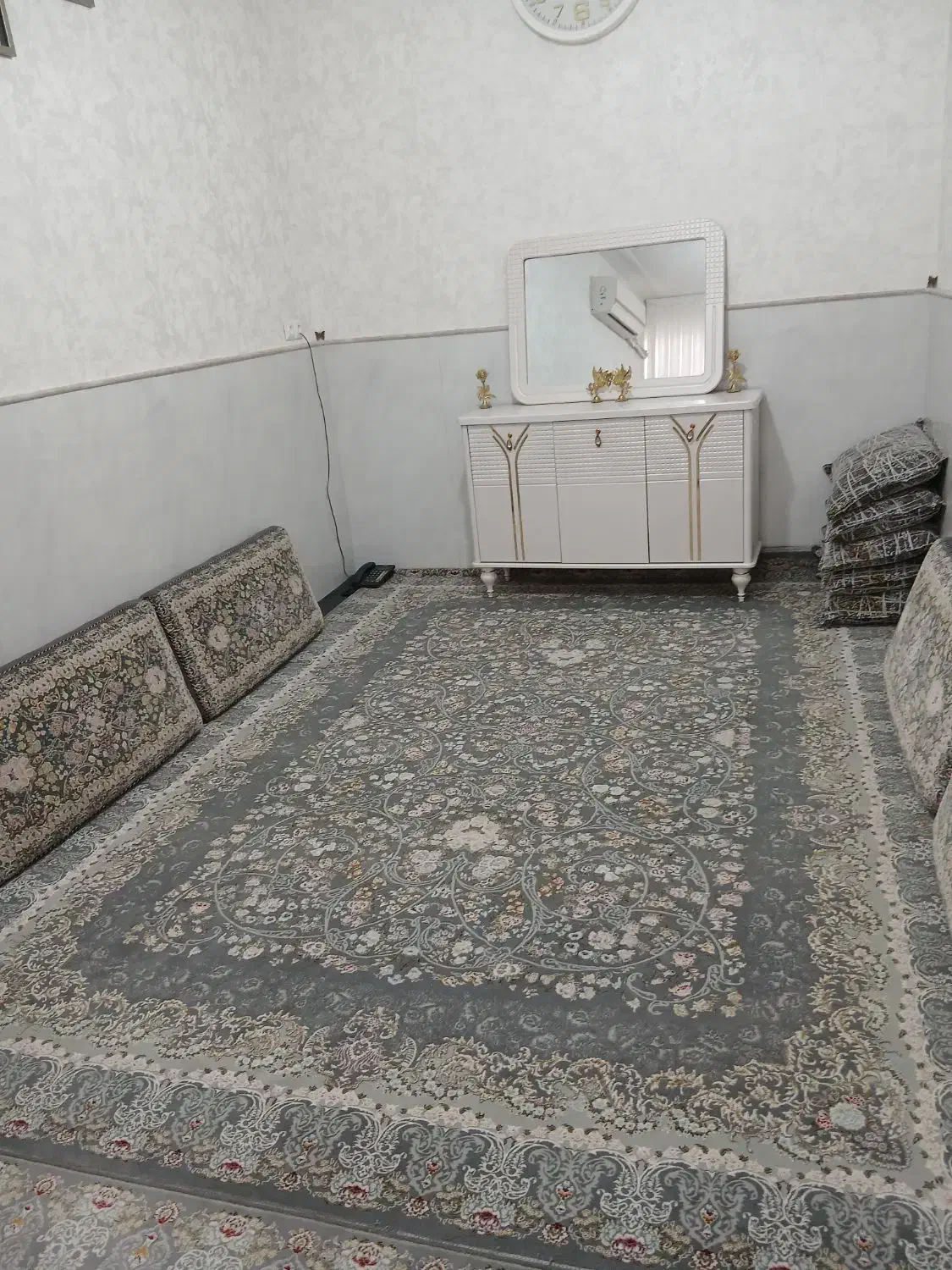 فرش ۹متری باغ بهشت|فرش|قم, نیروگاه|دیوار