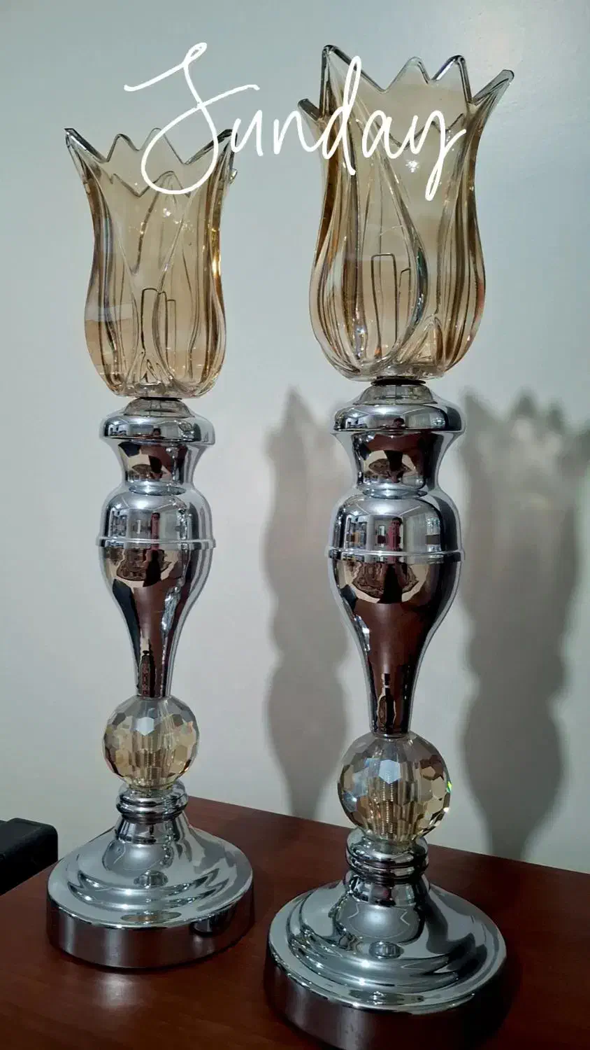 شمعدان مدل لاله|صنایع دستی و سایر لوازم تزئینی|چهاردانگه (تهران), |دیوار