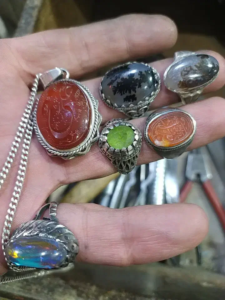 انگشتر مدال نقره|کلکسیون و سرگرمی|خمینیشهر, |دیوار