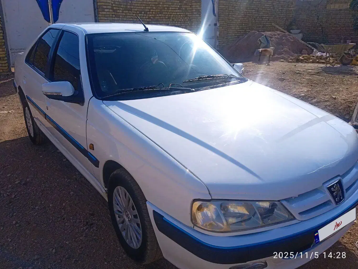 پارس 92 بی رنگ سالم|خودرو سواری و وانت|شیروان (لرستان), |دیوار