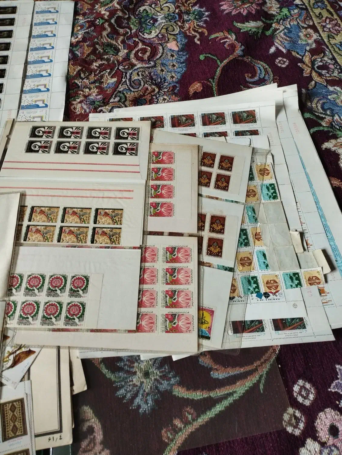 کلکسیون تمر قدیمی 3700عدد|کلکسیون سکه، تمبر، اسکناس|رشت, ساغری سازان|دیوار