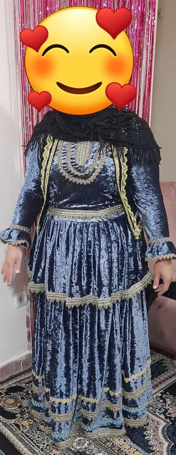 لباس محلی|لباس|سیاهکل, |دیوار