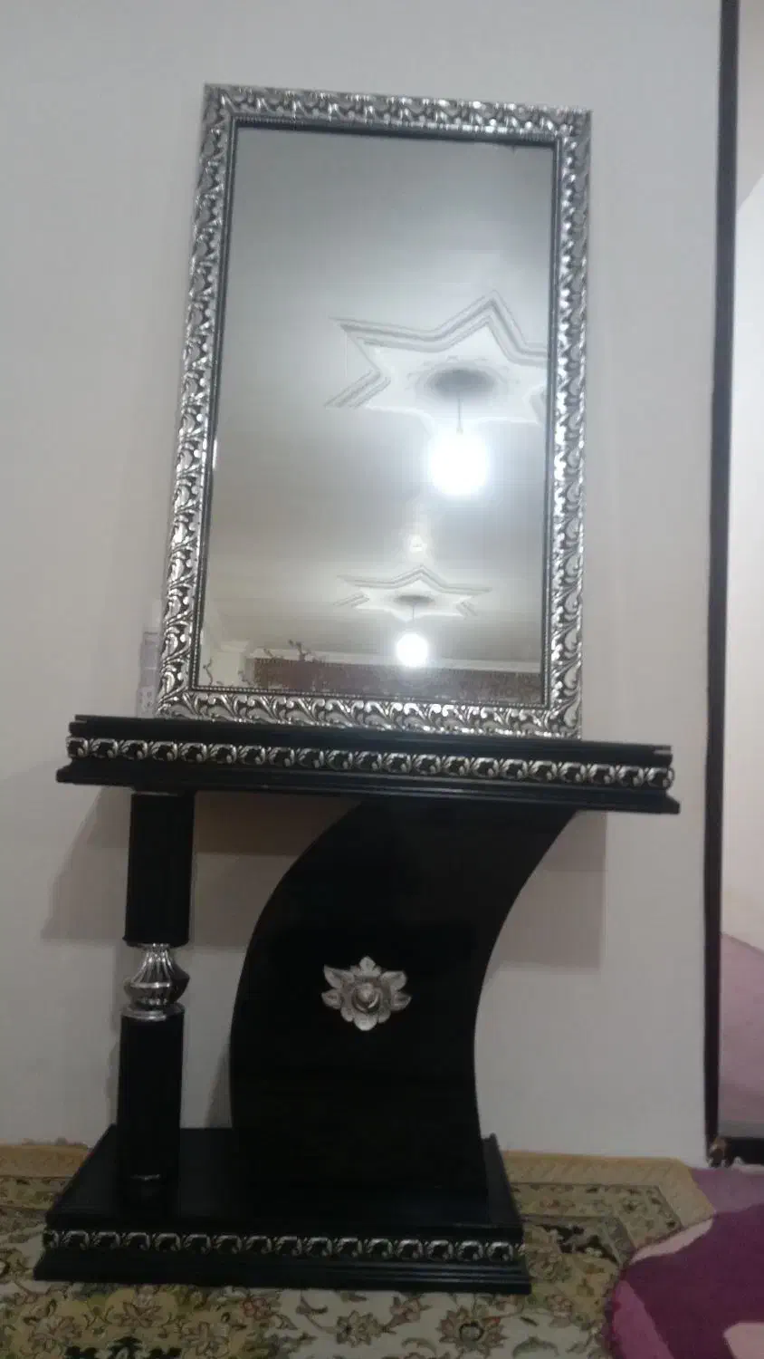 آینه شمعدانی|آینه|اهر, |دیوار