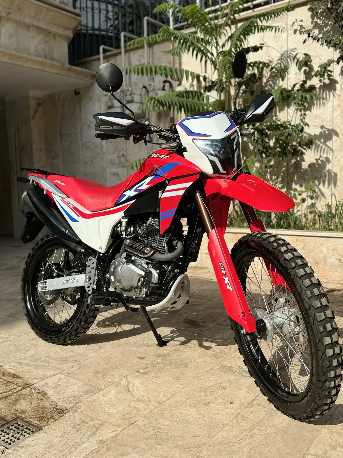 موتور تریل فلات|موتورسیکلت|قزوین, |دیوار