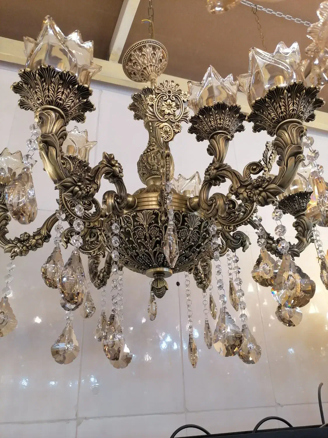 لوستر|لوستر و چراغ آویز|گرگان, |دیوار